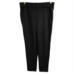 Jones & Co Classic Black Straight Leg Trousers Size M